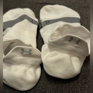 COPY - Under Armour White running socks